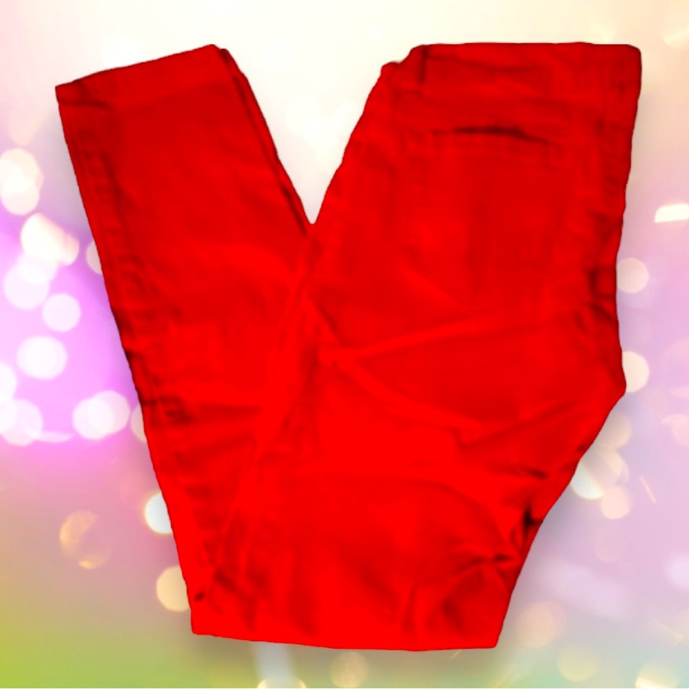 REFUGE Skinny Jeggings - RED